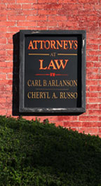 Arlanson Law Offices sign